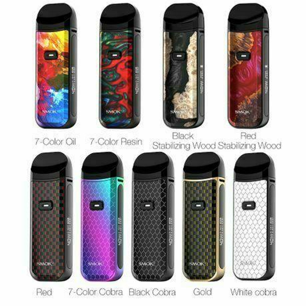 SMOK NORD 2 1500MAH POD SYSTEM STARTER KIT WITH 2 X 4.5ML REFILLABLE PODS