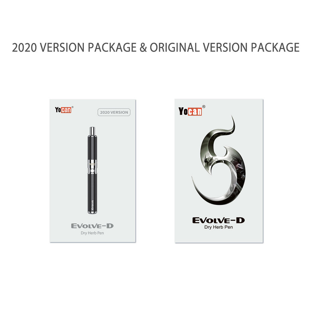 YOCAN EVOLVE-D 650mAh DRY HERB VAPORIZER KIT 2020 EDITION