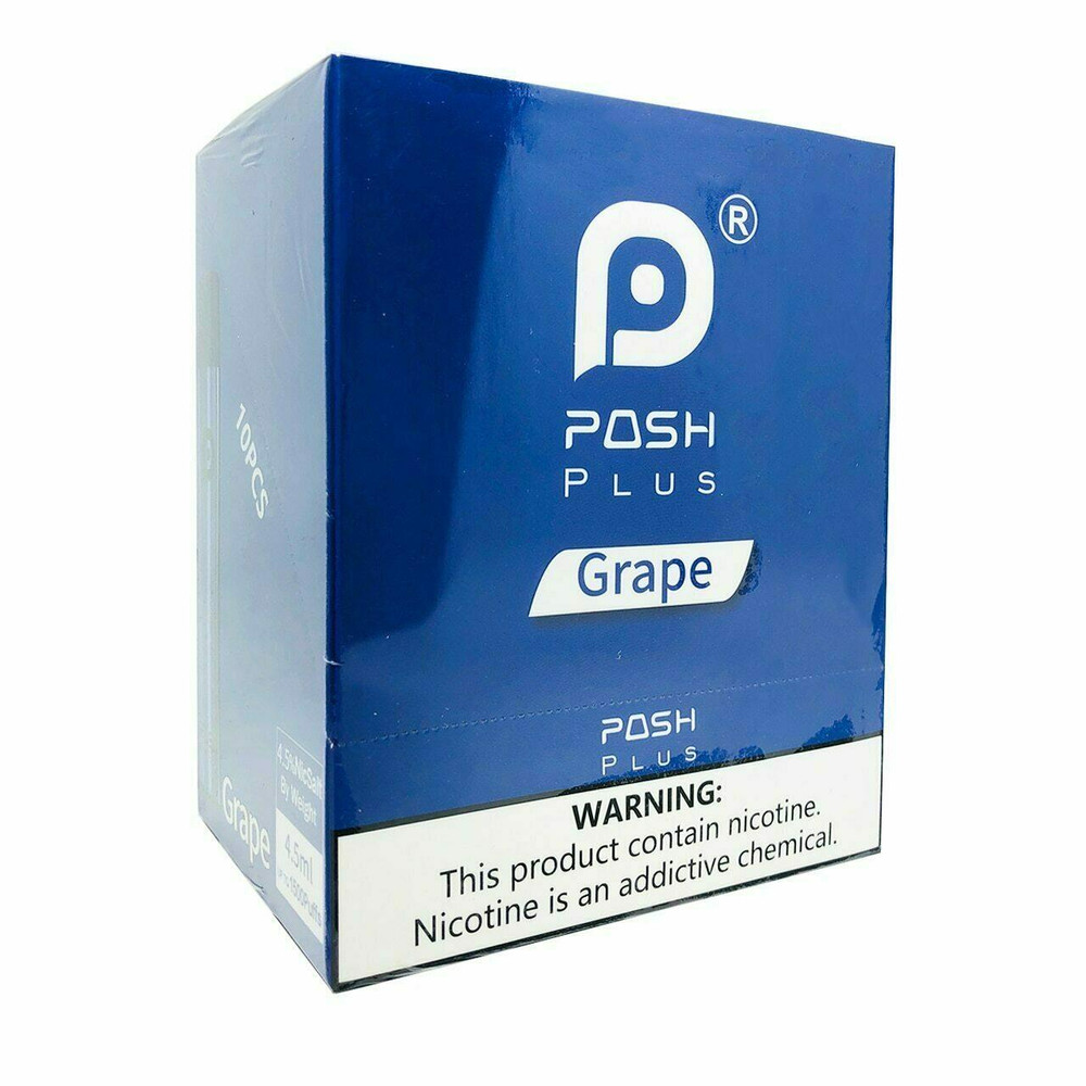 Posh XL / New Posh Plus 4.5ML 1500 Puffs Disposable - Display of 10