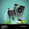  POSH MAX V2.0 5% NICSALT DISPOSABLE VAPE 5200 PUFFS 14ML - 5CT DISPLAY 