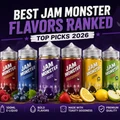 JAM MONSTER SYNTHETIC NICOTINE E-LIQUID 100ML