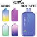 KANGVAPE 5% TC8000 RECHARGEABLE DISPOSABLE 8000 PUFFS - 5CT DISPLAY