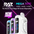 RAZ TN9000 5% NIC 9000 PUFFS RECHARGEABLE DISPOSABLE VAPE - DISPLAY OF 5
