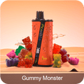 PEAK BAR LUSSO 5% DISPOSABLE VAPE 8200 PUFFS - DISPLAY OF 5