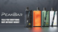 PEAK BAR LUSSO 5% DISPOSABLE VAPE 8200 PUFFS - DISPLAY OF 5