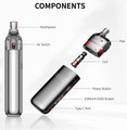 SMOK TECH247 1800MAH POD SYSTEM STARTER KIT WITH 4ML REFILLABLE POD 