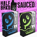 HALF BAK'D SAUCED THCP + THCA + THCB + D9 LIVE SAUCE 4G DISPOSABLE - 5CT DISPLAY