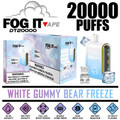 FOG IT DT20000 DISPOSABLE VAPE 20,000 PUFFS - 5CT DISPLAY