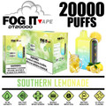 FOG IT DT20000 DISPOSABLE VAPE 20,000 PUFFS - 5CT DISPLAY