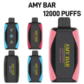 AMY BAR 5% 12,000 PUFFS DISPOSABLE VAPE - DISPLAY OF 5