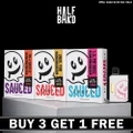 HALF BAK'D SAUCE'D EXOTIX THC-P LIVE RESIN 4G DISPOSABLE VAPE