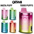 OZUNA INSTA PUFF  18ML 15,000 PUFFS 5% NICOTINE DISPOSABLE VAPE - 5CT