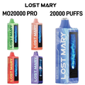 LOST MARY MO20000 5% NIC 20,000 PUFFS DISPOSABLE VAPE - DISPLAY OF 5