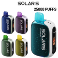 SOLARIS 18ML 25,000 PUFFS DISPOSABLE VAPE - DISPLAY OF 5