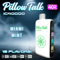 PILLOW TALK IC40000 20ML 40,000 PUFFS DISPOSABLE VAPE - DISPLAY OF 5