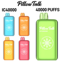 PILLOW TALK IC40000 20ML 40,000 PUFFS DISPOSABLE VAPE - DISPLAY OF 5