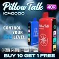 PILLOW TALK IC40000 20ML 40,000 PUFFS DISPOSABLE VAPE - DISPLAY OF 5