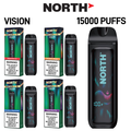 NORTH VISION 15ML 15,000 PUFFS DISPOSABLE VAPE