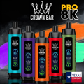 AL FAKHER CROWN BAR PRO 18ML BIG CLOUD 8,000 PUFFS DISPOSABLE VAPE - DISPLAY OF 10