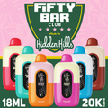 Hidden Hills Club X Fifty Bar Vapes