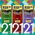 TWENTY ONE CANNABIS 2ML THC-A SPECIAL EDITION DISPOSABLE - DISPLAY OF 6