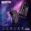 NORTH STELLAR DARK MOON EDITION 40,000 PUFFS DISPOSABLE VAPE - DISPLAY OF 5