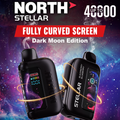 NORTH STELLAR DARK MOON EDITION 40,000 PUFFS DISPOSABLE VAPE - DISPLAY OF 5