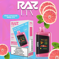 RAZ LTX 5% NIC 25,000 PUFFS DISPOSABLE VAPE - DISPLAY OF 5