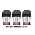 SMOK NOVO POD 2ML REFILLABLE REPLACEMENT POD - PACK OF 3