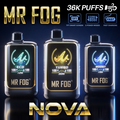 MR FOG NOVA 20ML 36,000 PUFFS DISPOSABLE VAPE - DISPLAY OF 5