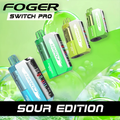 FOGGER SWITCH PRO KIT 30,000 PUFFS DISPOSABLE VAPE - DISPLAY OF 5