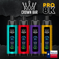 AL FAKHER CROWN BAR PRO 18ML BIG CLOUD 8,000 PUFFS DISPOSABLE VAPE - DISPLAY OF 5
