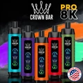 AL FAKHER CROWN BAR PRO 18ML BIG CLOUD 8,000 PUFFS DISPOSABLE VAPE - DISPLAY OF 5