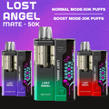 LOST ANGEL MATE 50,000 PUFFS DISPOSABLE VAPE (FULL KIT) - DISPLAY OF 5