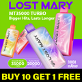 LOST MARY MT35000 TURBO 35,000 PUFFS - DISPLAY OF 5