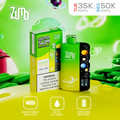 Zumo Ultra Slim 50,000 Puffs Disposable Vape - Double Apple - Display of 5 - Wholesale