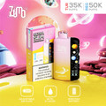 Zumo Ultra Slim 50,000 Puffs Disposable Vape - Juicy Peach - Display of 5 - Wholesale
