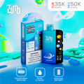 Zumo Ultra Slim 50,000 Puffs Disposable Vape - Blue Razz - Display of 5 - Wholesale