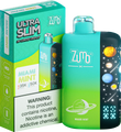 Zumo Ultra Slim 50,000 Puffs Disposable Vape - Miami Mint - Display of 5 - Wholesale