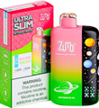 Zumo Ultra Slim 50,000 Puffs Disposable Vape - Watermelon - Display of 5 - Wholesale