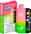 Zumo Ultra Slim 50,000 Puffs Disposable Vape - Watermelon - Display of 5 - Wholesale