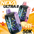 NEXA ULTRA II 50,000 PUFFS DISPOSABLE VAPE - DISPLAY OF 5