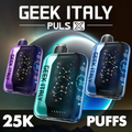 GEEK ITALY PULSE X 25,000 PUFFS DISPOSABLE VAPE - DISPLAY OF 5