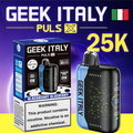GEEK ITALY PULSE X 25,000 PUFFS DISPOSABLE VAPE - DISPLAY OF 5