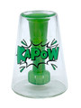 KAPOW GLASS CONE 90 DEGREES DISC PERC ASH CATCHER (RSE-17)