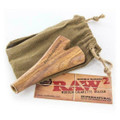 RAW DOUBLE BARREL WOODEN CIGARETTE HOLDER (SUPERNATURAL)