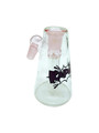 KAPOW GLASS CONE 45 DEGREES QUAD TREE PERC ASH CATCHER (RSE-33)