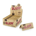 RAW CLASSIC ARTESANO KING SIZE SLIM PAPERS WITH TRAY AND TIPS - 15CT