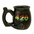 RASTA 420 MUG CERAMIC HANDPIPE - 1CT