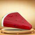 WATERMELON CERAMIC HANDPIPE - 1CT